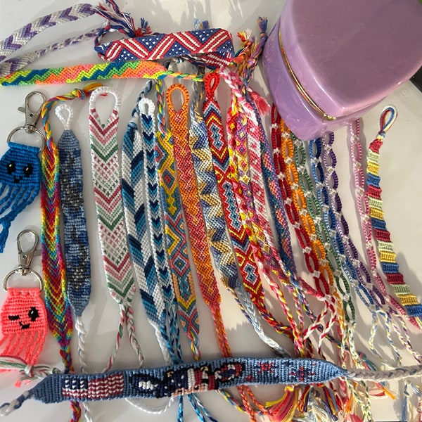 Custom Hand Crafted Friendship Bracelets