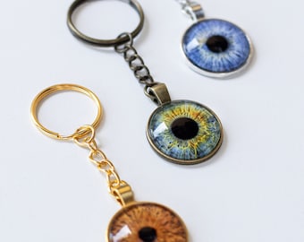 Auge Schlüsselbund, Augapfel Schlüsselbund, Augenschmuck