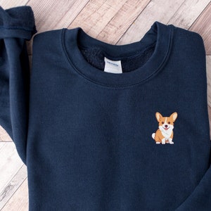 Corgi Sweatshirt, Corgi Dog Sweatshirt, Puppy Sweatshirt, Corgi Logo Sweatshirt, Dog Sweatshirt Birthday Gift