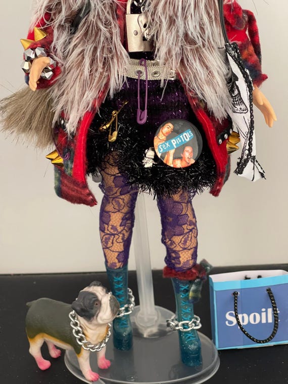 Asian Fashion Doll 12 With Punk Rock Clothes Handmade - Etsy Israel Asian Fashion Doll 12 With Punk Rock Clothes Handmade - Etsy Israel