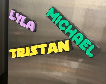 Personalized Name Magnet, Custom Magnet, Locker Magnets, Refrigerator Magnets, Teacher Magnets