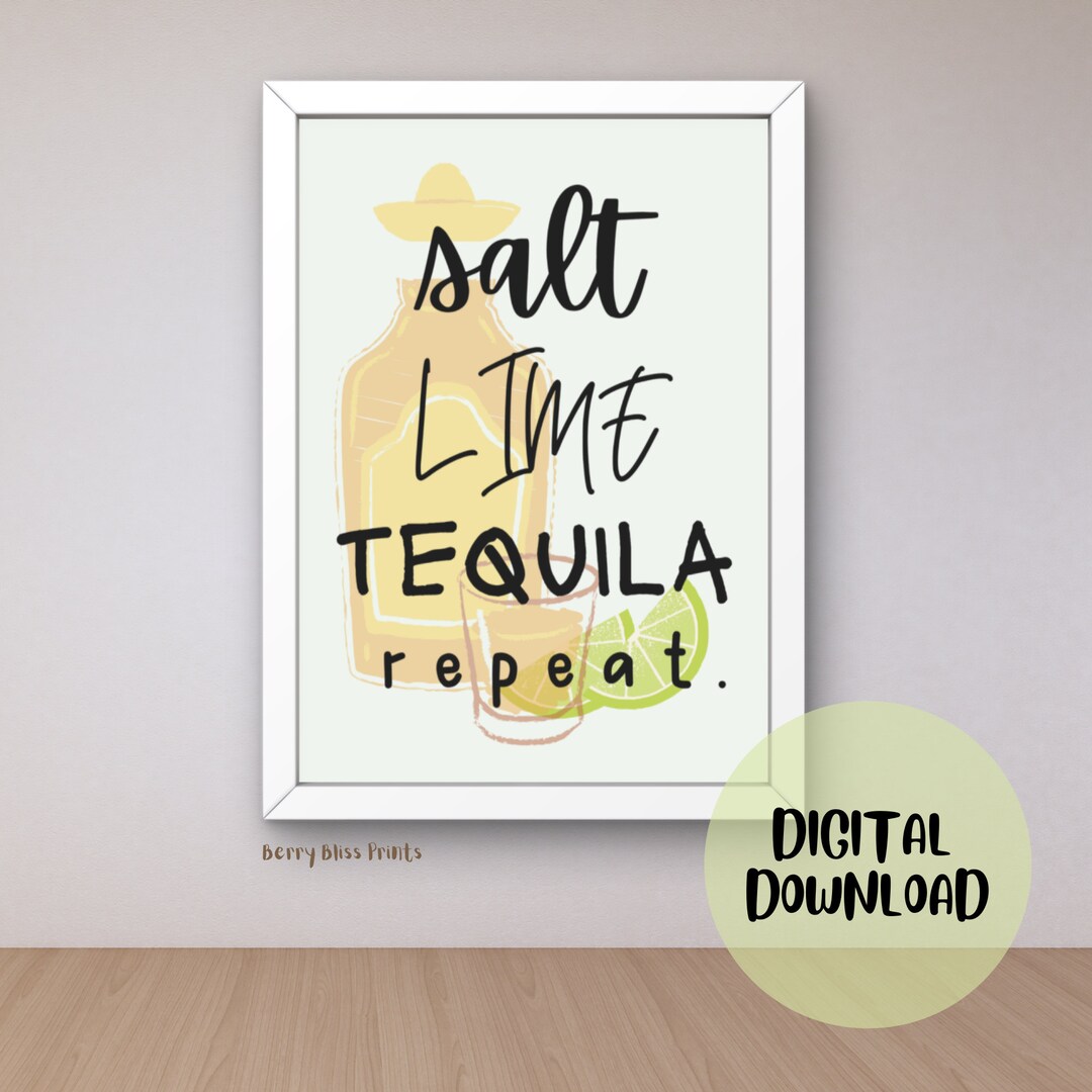 Bar Cart Wall Art, Bar Cart Sayings, Bar Cart Decor, Alcoholic Drinks ...