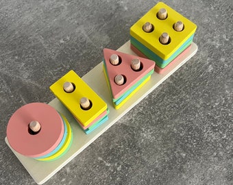 MONTESSORI STACKING TOY