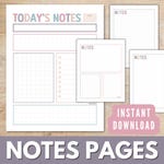 Note Templates