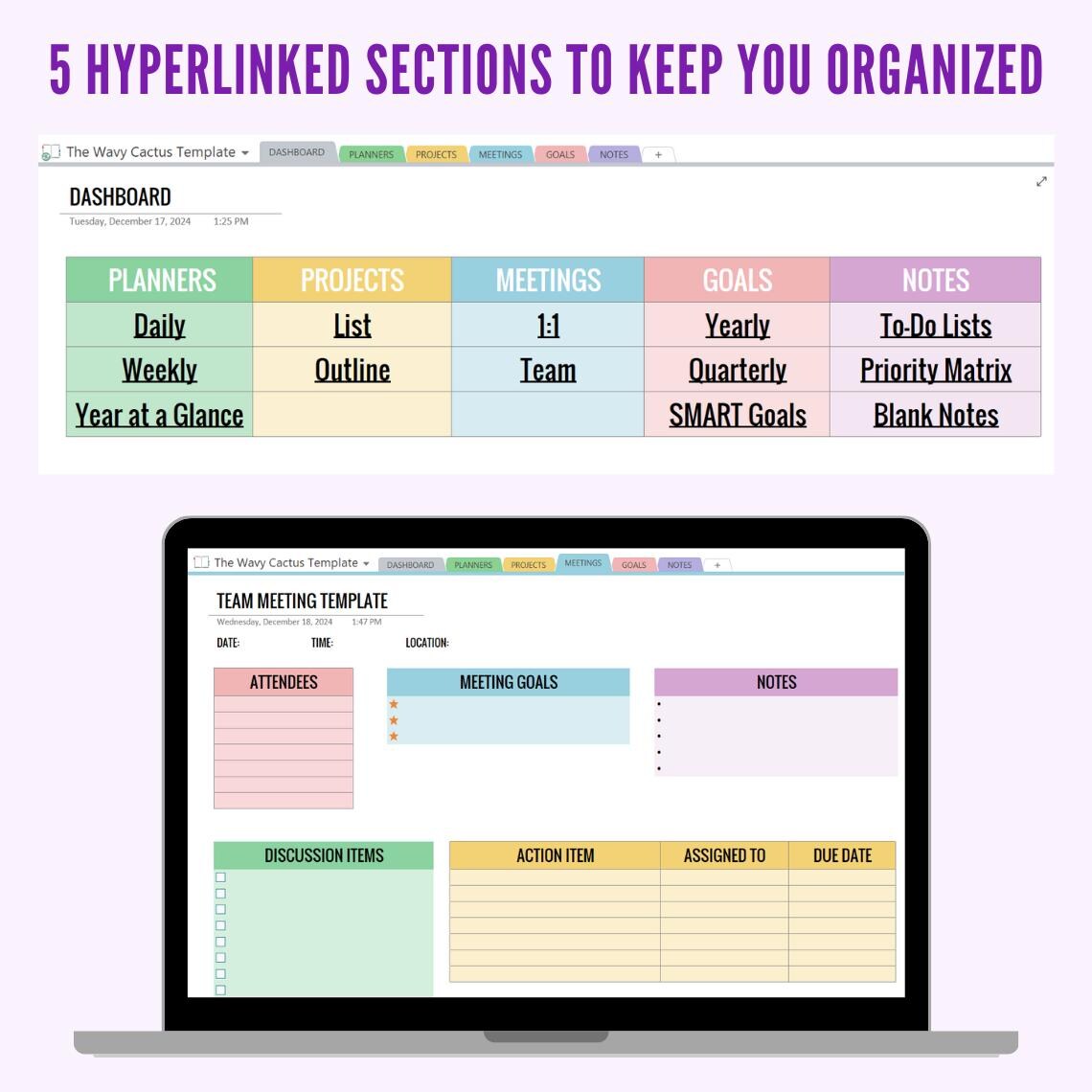 task tracker template onenote at janet wall blog... Colorful Template for Onenote Work or School | Daily, Weekly, Yearly ...