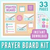 Prayer Journal Printable Template, Cute Daily Prayer Printable Planner ...