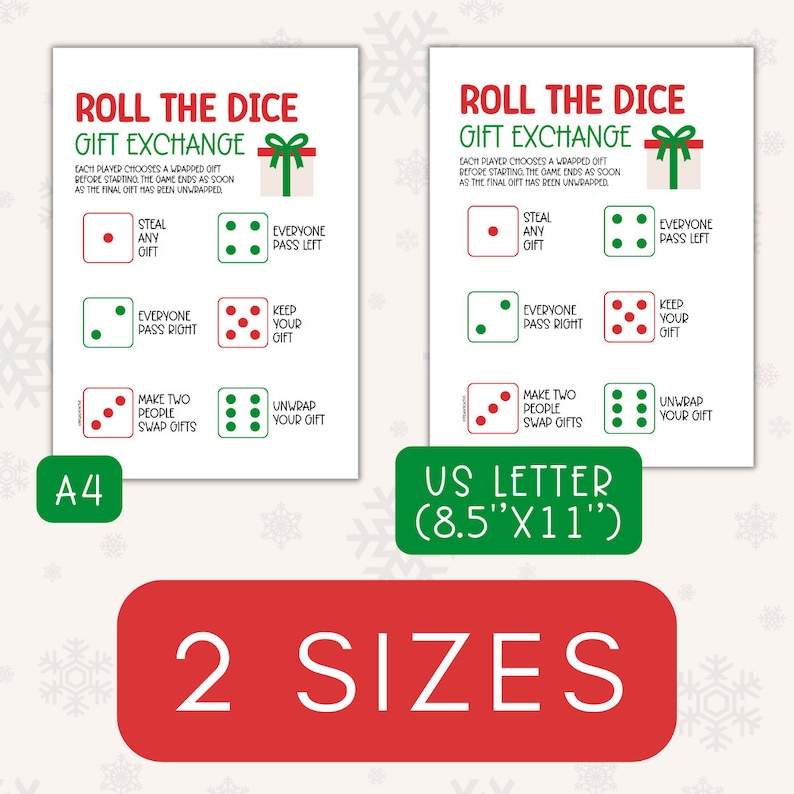Christmas Dice Game Printable Christmas - Il 794xN.5507529052 Tlx4 