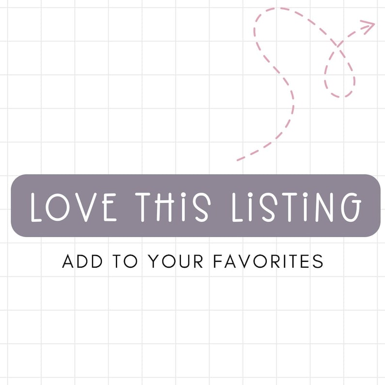 Puede incluir: Un rect&aacute;ngulo morado con el texto "LOVE THIS LISTING" en blanco. Debajo del rect&aacute;ngulo est&aacute; el texto "ADD TO YOUR FAVORITES" en negro.