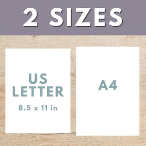 Puede incluir: Dos tama&ntilde;os de papel blanco, US Letter y A4, se muestran sobre un fondo de madera. El tama&ntilde;o US Letter es de 8,5 x 11 pulgadas.