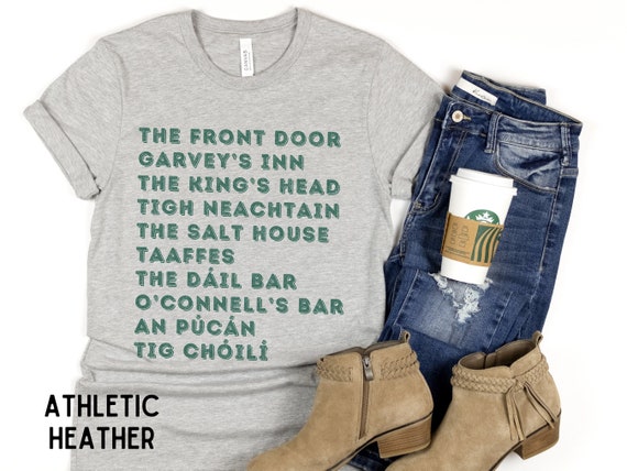 Galway Pubs Shirt | St Patrick's Day Gift | Pubs of Galway Tee | Ireland Trip Shirt | Shirt For Group Ireland Vacation | Galway Bay | Irish