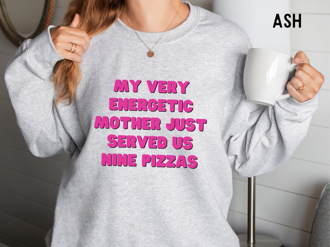 Mnemonic Device My Very Energetic Mother Just Served Us Nine Pizzas STEM Science Crewneck