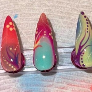 Tropical Summer Press On Nails