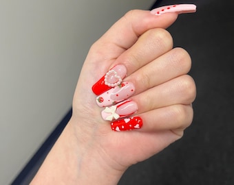 Red and Pink Valentines Day Set