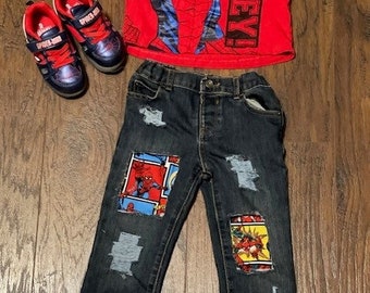 Vintage Acid Wash Jeans for Toddler, Size 2T. 1980's Retro Kids Denim  Jeans. 