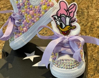 Girls/Toddler/Baby Daisy Duck Converse Sneakers