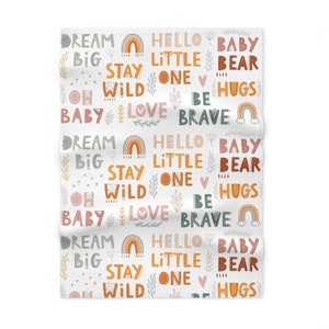Soft Fleece Baby Blanket