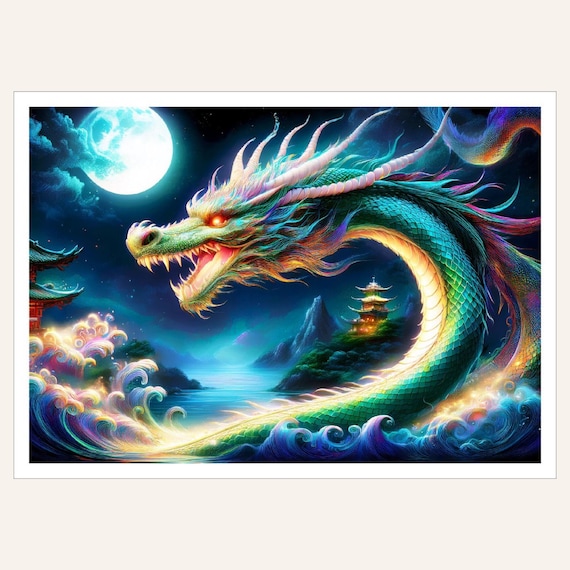 Dragon Night Light Bedroom Illumination Magical Decoration Personalized Lamp Fantasy Lighting Custom Design Unique Light Child Room Glowing