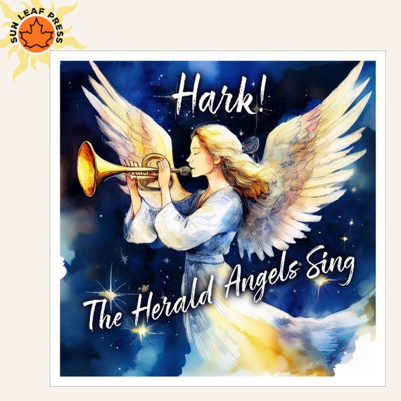 Christmas Angel Light Celestial Decoration Religious Holiday Bedroom Illumination Nursery Night Trumpet Christian Nativity Spiritual Art