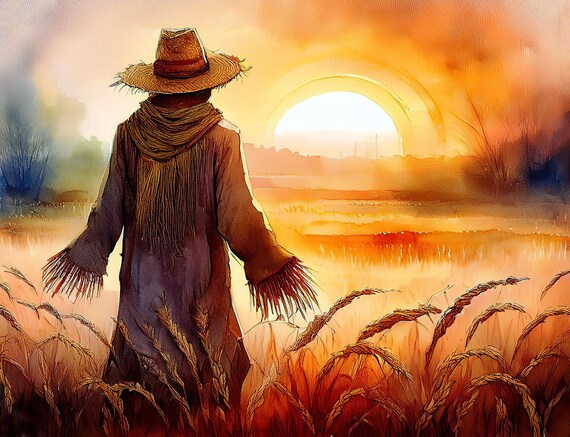 Scarecrow Night Light Memorial Photo Nightlight Tribute Keepsake Gift Halloween Frame Illuminated Memory Display Bedroom Decoration