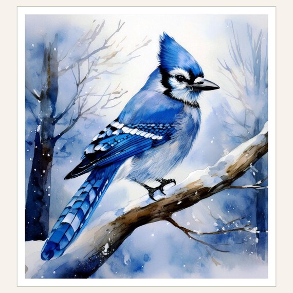 Blue Jay Nightlight Bird Lamp Woodland Nursery Decor Light Custom Wildlife Illumination Gift Nature Inspired Magical Bedroom Accessory