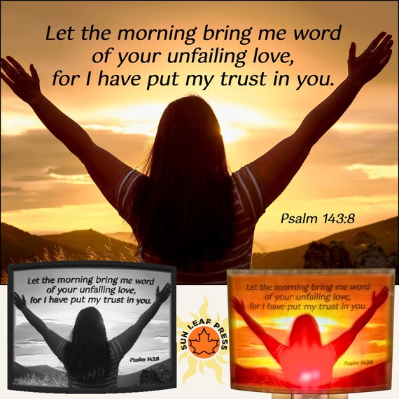 Bible Verse Night Light LED Scripture Lamp Bedroom Religious Gift Mom Home Decor Christian Light Custom Message Biblical Art