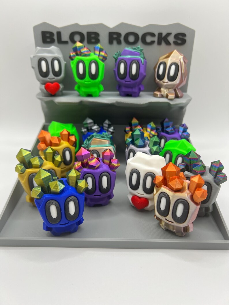 Mystery Collectable Blob Rock Pet, Playful Rock Creature, Collectable ...