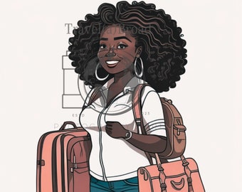Black Woman Traveler