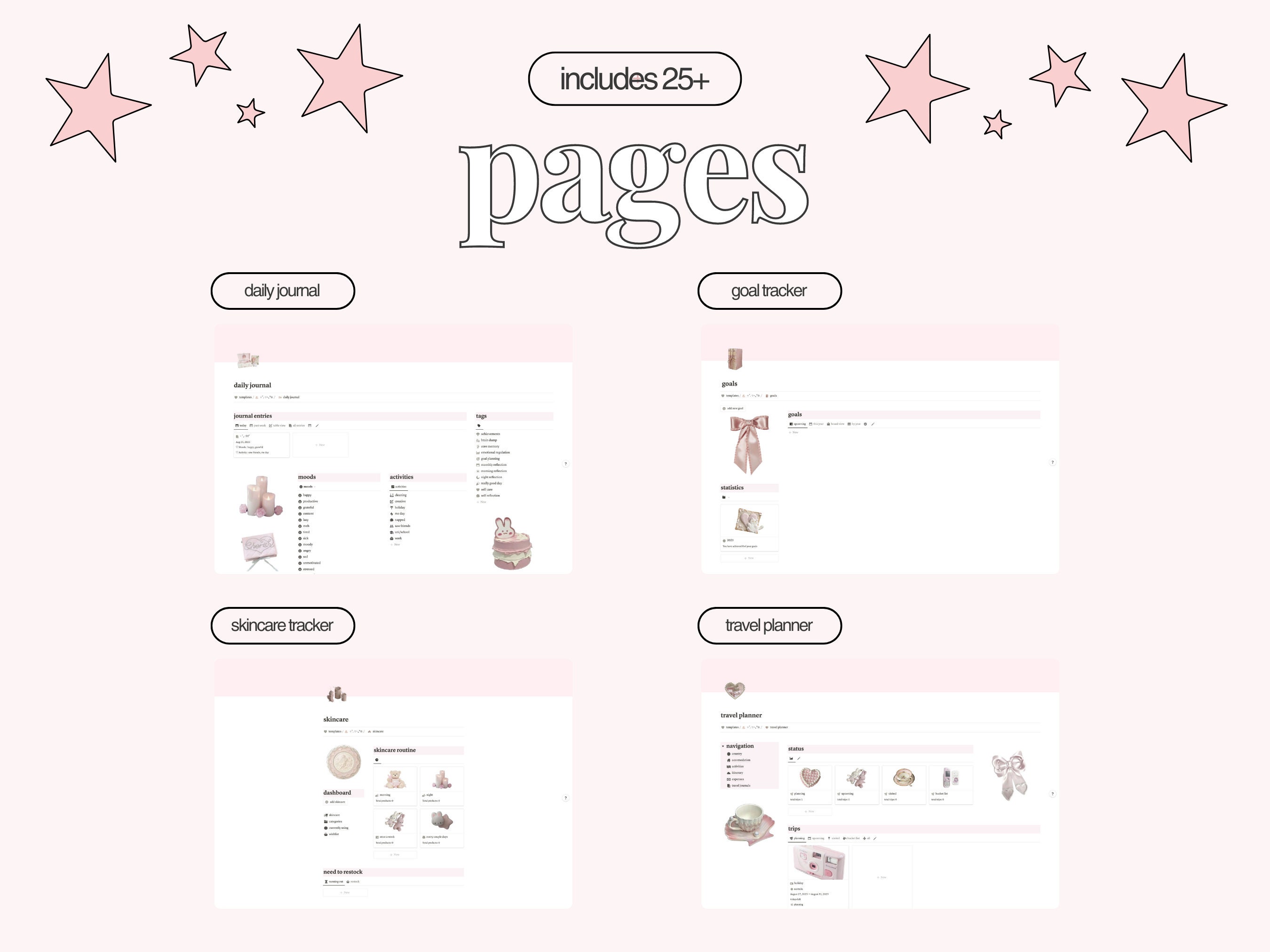 Notion Template | All in One Planner | Student Planner | Digital ...