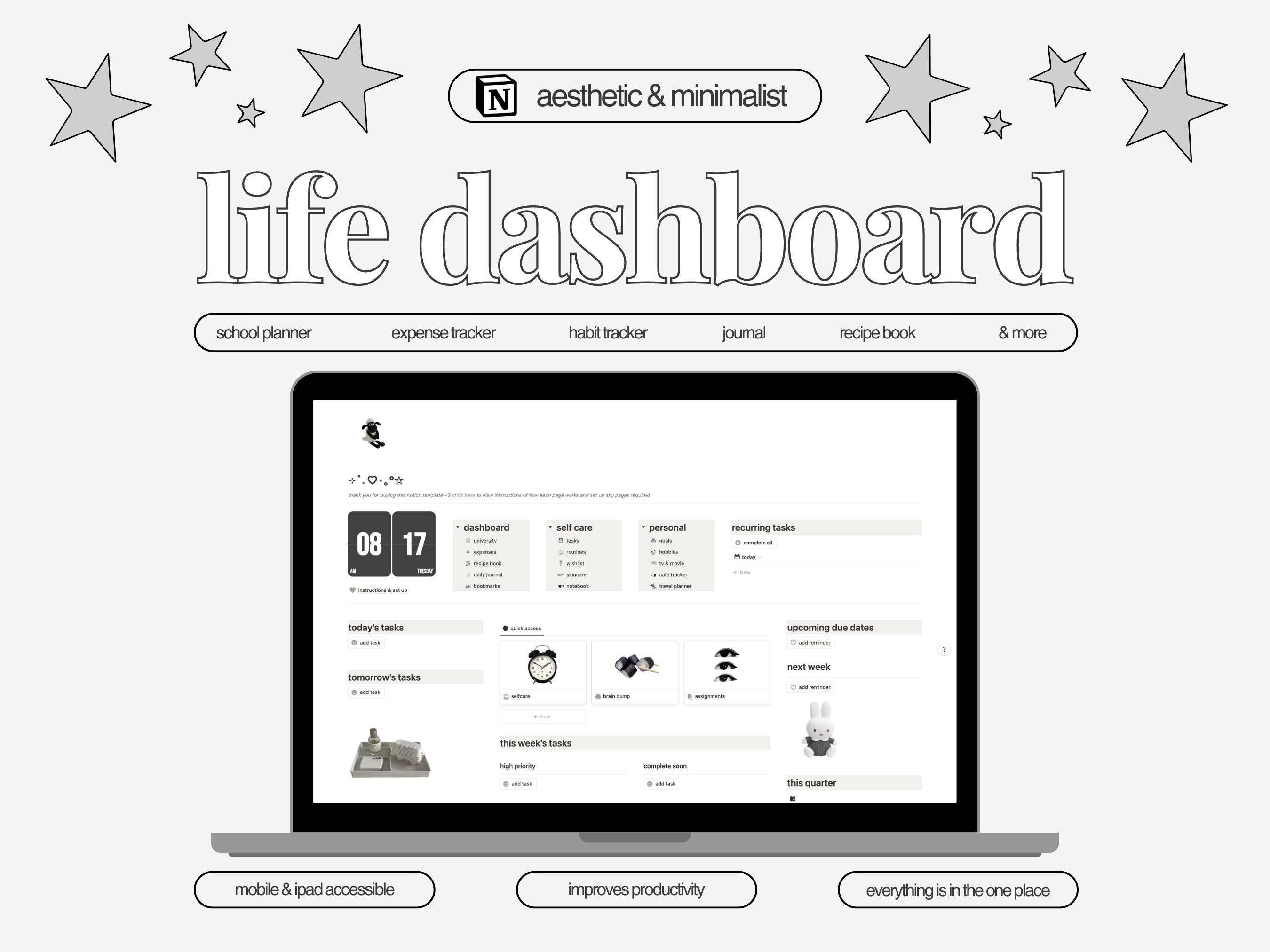 Notion Template All In One Planner Student Planner Etsy Australia notion-template-all-in-one-planner-student-planner-etsy-australia