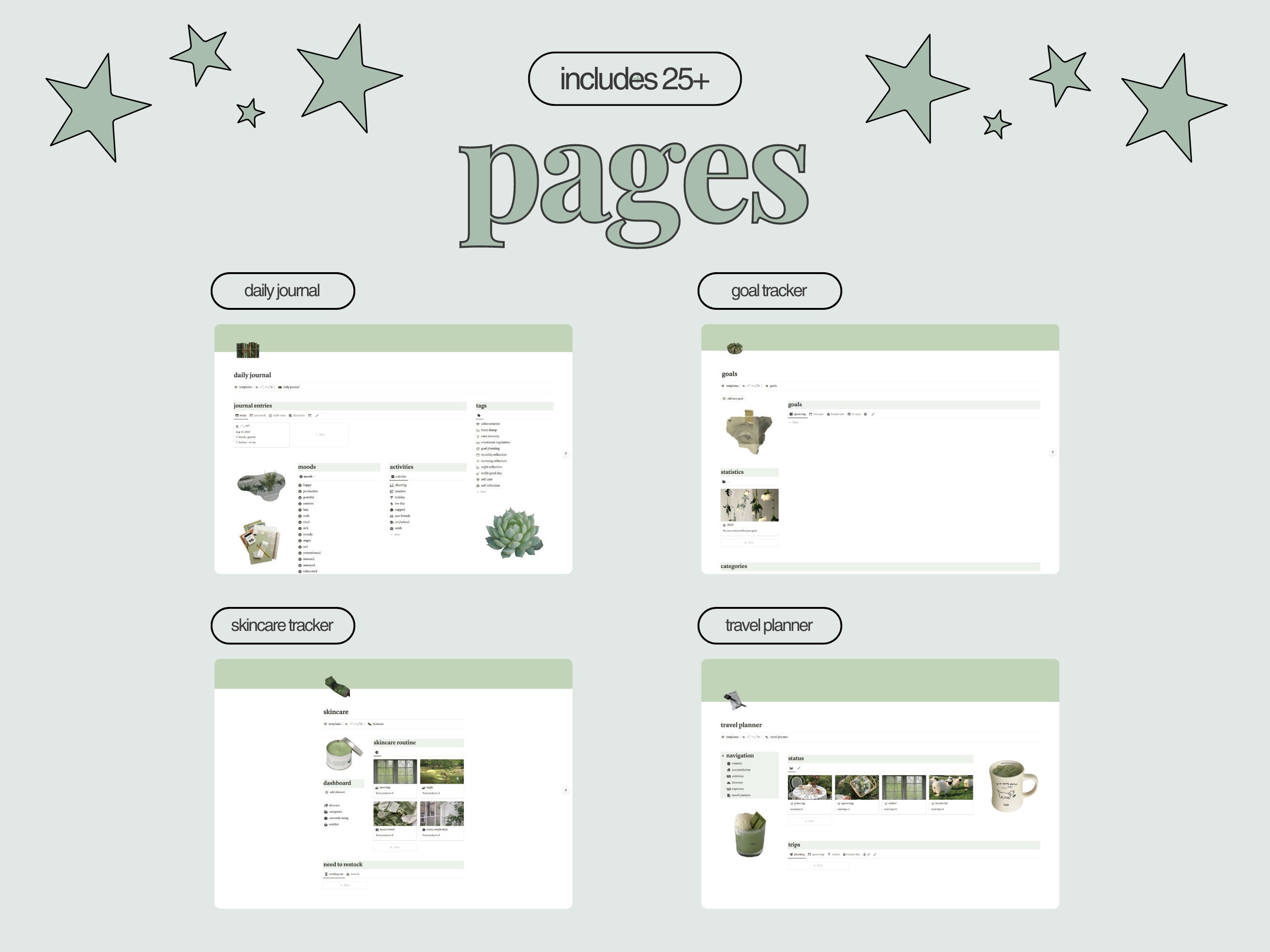 Notion Template | All in One Planner | Student Planner | Digital ...