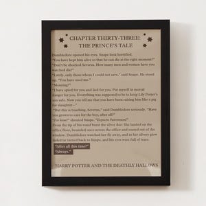 Harry Potter “After all this Time? Always.” Wall Art - Brown