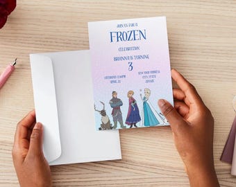 Frozen Birthday Invitation