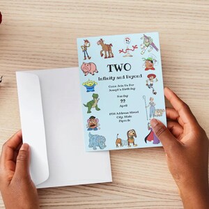 Toy Story Birthday Invitation