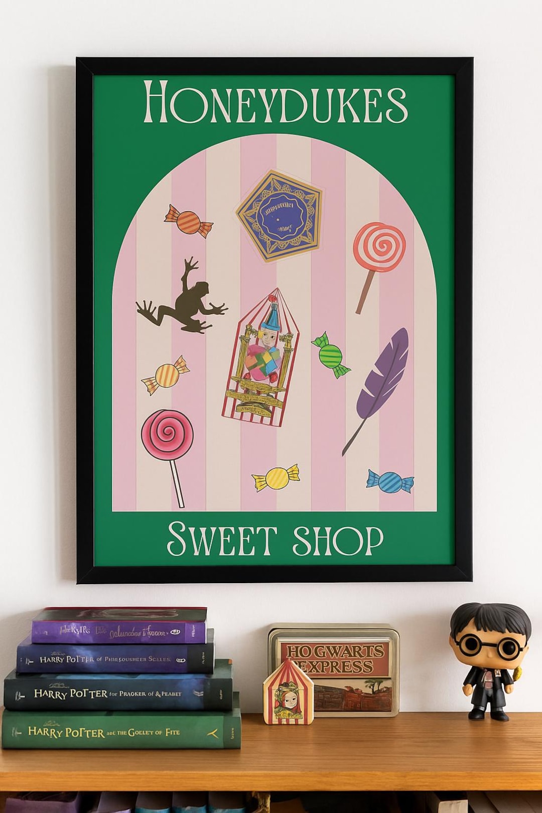 ハリー・ポッター「ハニーデュークス」ウォールアート - Etsy 日本