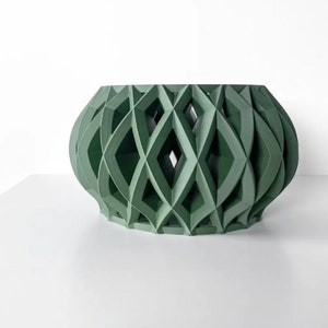 The "ELSON" Orchid Planter Pot | 3D Printed Modern | Aeration Roots Succulent Cactus Pothos Leca | Eco-Friendly | 3" 4" 5' 6" | Ships FREE