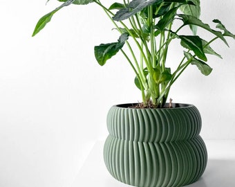 The "Quarn" Planter | Contemporary Design | Succulent House Plant | Home Office Decor | planter pot | Eco-Friendly | 3" 4" 5' 6" 7" Indoors