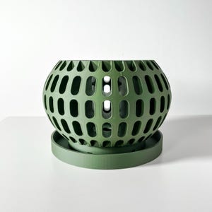 The "BREX" Orchid Planter | Aeration Succulent Cactus Monstera Plant | 3D Printed Durable | Eco-Friendly | 3" 4" 5” 6" | Indoor Planter