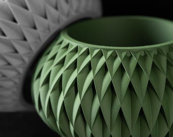 The &quot;Velux&quot; Planter Pot | Modern Planter Pot | Large Planter | Succulent Cactus Monstera Plants | Eco-Friendly | 3&quot; 4&quot; 5&#39; 6&quot; Indoor Pot