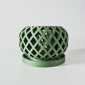 The "NIRE" Orchid Planter | 3D Printed Modern Aeration | Pothos Orchid Succulent Cactus Monstera Plants | Eco-Friendly | 3" 4" 5" 6" Indoor