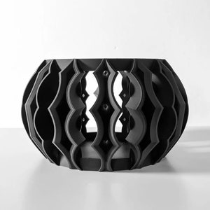 The "LUVO" 3D Printed Orchid Planter Pot | Gothic Modern Aeration Planter | Succulent Cactus Monstera Pothos | Eco-Friendly | 3" 4" 5” 6"