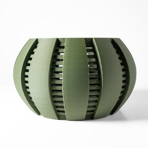 The "ARIK" Orchid Planter | 3D Printed Modern Planter | Orchid Succulent Cactus Pothos | EcoFriendly | 3" 4" 5" 6"  Indoor Pot | SHIP FREE