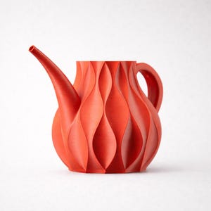 A "ABYSSAL" 3D Made Watering Pot | Organic Wave Design | Precise Watering | Indoor Outdoor Plant | 2.5, 6, 10, 16 Cup Options & Custom Color