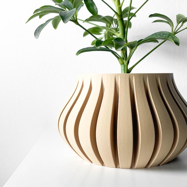The "Toril" Planter | Planter Pot, Inspired Modern Large Planter | Succulent Cactus Monstera |Eco-Friendly | 3" 4" 5" 6" 7" 8" Indoor Pot