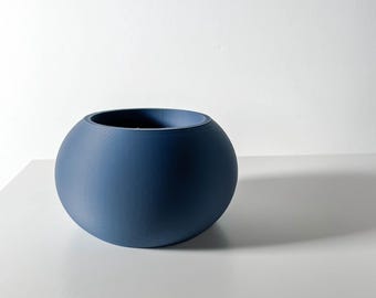 The "Rono" Simple Planter with Drainage | Succulent House Plant | Home Office Decor | Planter Pot | Eco-Friendly | 3" 4" 5' 6" Indoor Pot