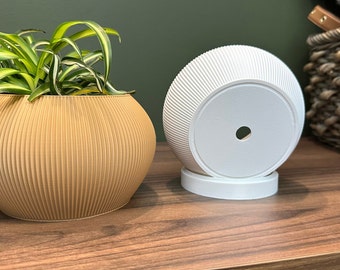 The "Melfi" Indoor Planter Drains | Modern Design | Succulent House Plant | Home Office Decor | 3D Printed | Eco-Friendly | 3" 4" 5' 6" Pot