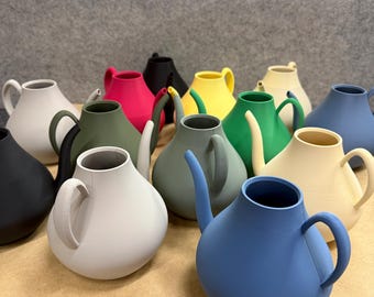 Sample Sale 3D Printed "Nari"  Watering Can | SMALL 3 Cup Capacity | Cosmetic Imperfections Discounted | READY to SHIP | Ships Free