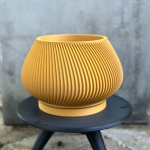 The "Davi" Planter Pot | Modern Planter Pot | Large Planter | Succulent Cactus Monstera Plants | Eco-Friendly | 3" 4" 5' 6" Indoor Pot