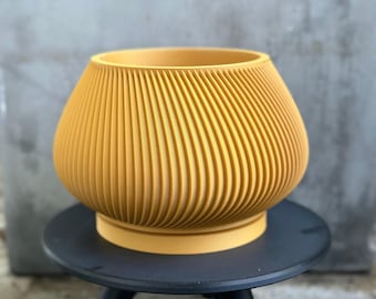 The "Davi" Planter Pot | Modern Planter Pot | Large Planter | Succulent Cactus Monstera Plants | Eco-Friendly | 3" 4" 5' 6" Indoor Pot