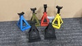 Adjustable Phone Desk Holder Jack Stand | 3D Made | Custom Colors | Workbench Decor | Desktop Car Business Card | Mechanic | Desk Organizer