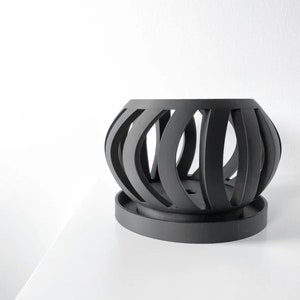 The "ORYX" Orchid Planter | 3D Made Modern Orchid Aeration Pot | Succulent Cactus Pothos Leca Plants | Eco-Friendly | 3" 4" 5' 6" Indoor Pot